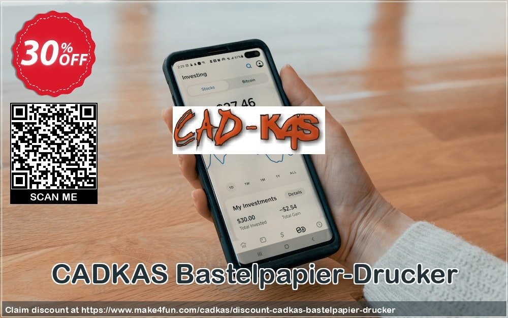 Cadkas Bastelpapier Drucker coupon codes for Mom's Day with 35% OFF, May 2025 - Make4fun