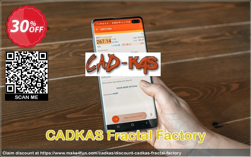 Cadkas Fractal Factory coupon codes for Star Wars Fan Day with 35% OFF, May 2025 - Make4fun