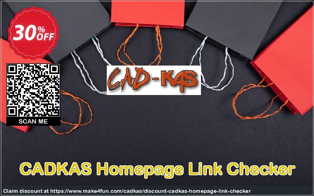Cadkas Homepage Link Checker coupon codes for May Celebrations with 35% OFF, May 2025 - Make4fun