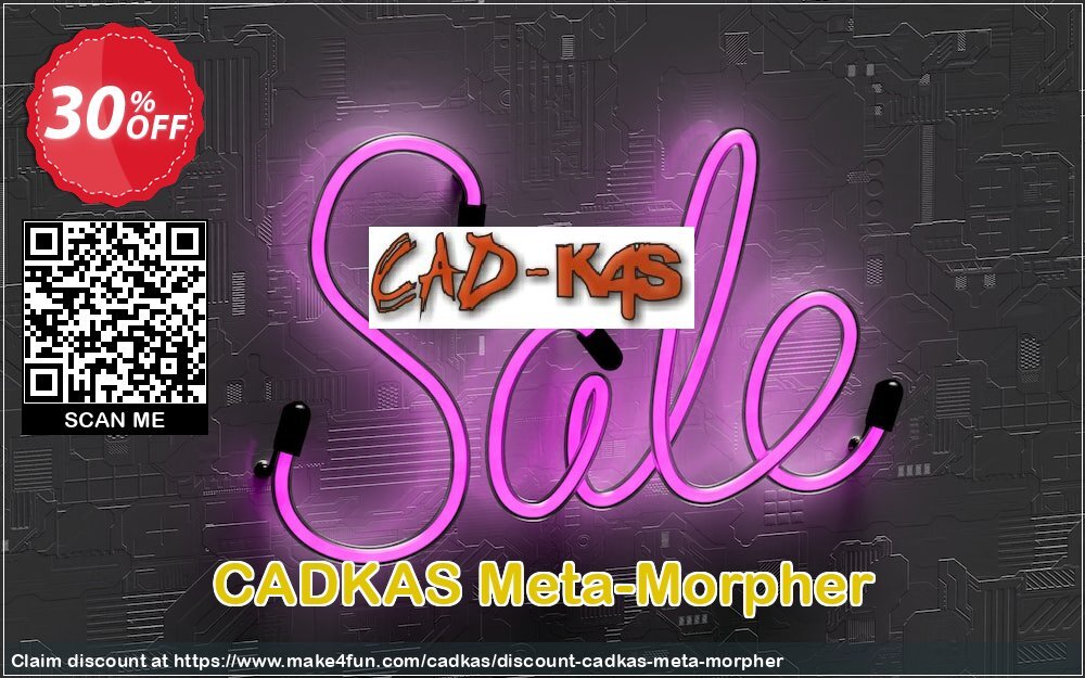 Cadkas Meta Morpher coupon codes for Mom's Day with 35% OFF, May 2025 - Make4fun
