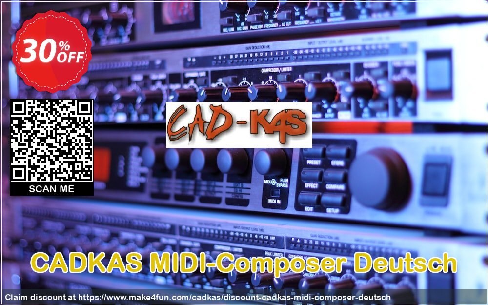 Cadkas Midi Composer Deutsch coupon codes for May Celebrations with 35% OFF, May 2025 - Make4fun
