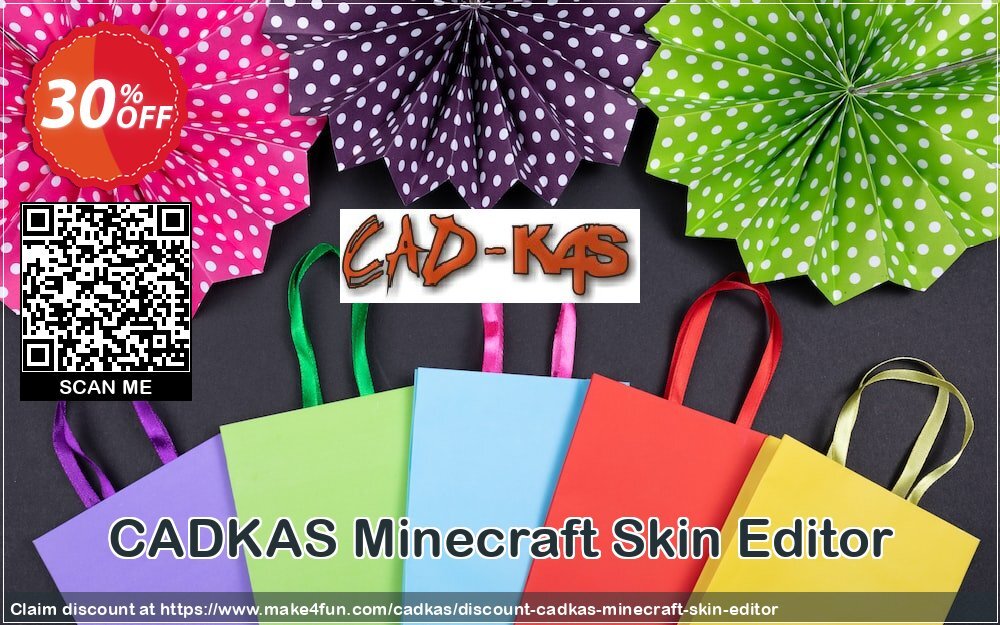Cadkas Minecraft Skin Editor coupon codes for May Celebrations with 35% OFF, May 2025 - Make4fun