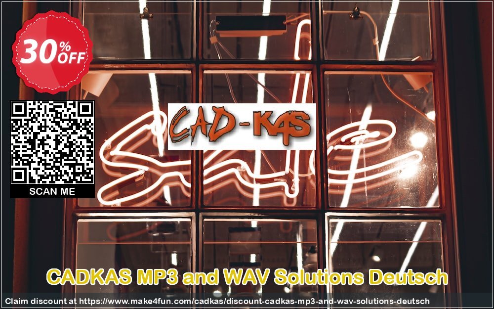 Cadkas Mp3 And Wav Solutions Deutsch coupon codes for Mom's Special Day with 35% OFF, May 2025 - Make4fun