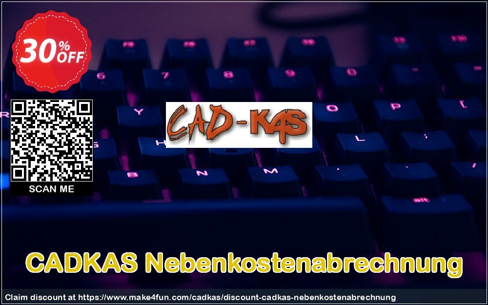 Cadkas Nebenkostenabrechnung coupon codes for May Celebrations with 35% OFF, May 2025 - Make4fun