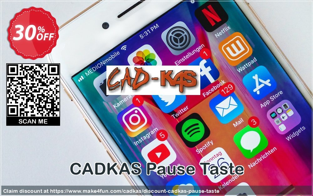 Cadkas Pause Taste coupon codes for Space Day with 35% OFF, May 2025 - Make4fun