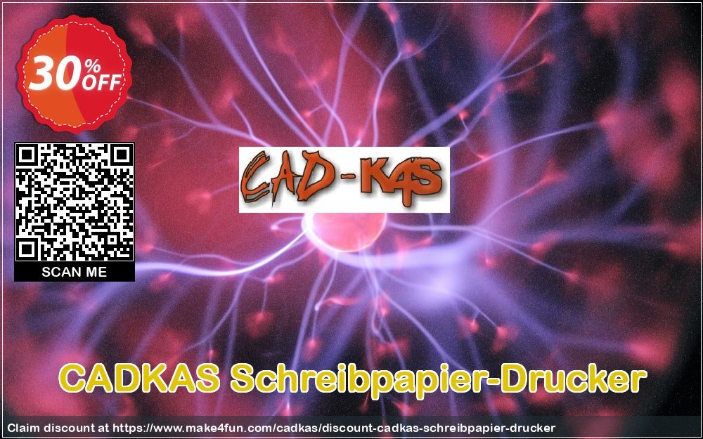 Cadkas Schreibpapier Drucker coupon codes for May Celebrations with 35% OFF, May 2025 - Make4fun