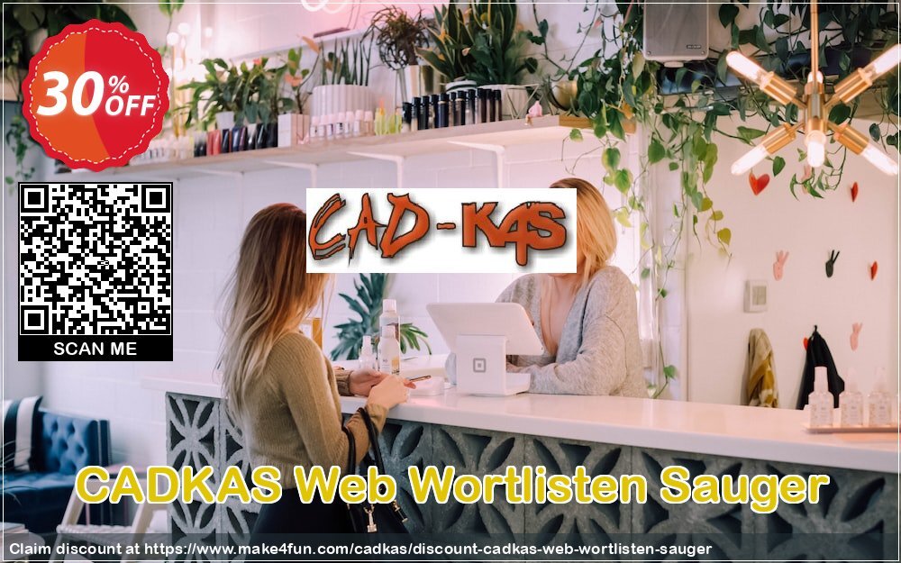 Cadkas Web Wortlisten Sauger coupon codes for May Celebrations with 35% OFF, May 2025 - Make4fun