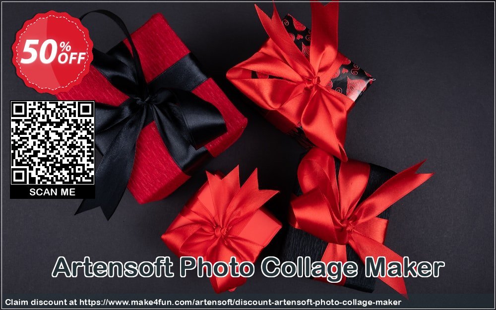 Artensoft Photo Collage Maker coupon codes for Donut Day with 80% OFF, June 2025 - Make4fun