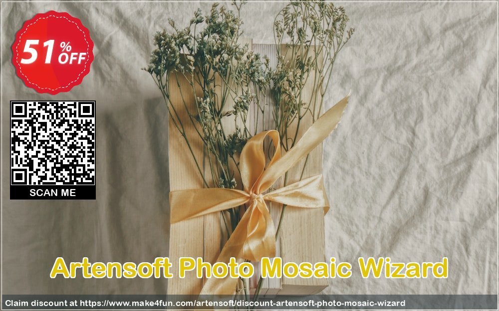 Artensoft photo mosaic wizard coupon codes for #mothersday with 80% OFF, May 2024 - Make4fun