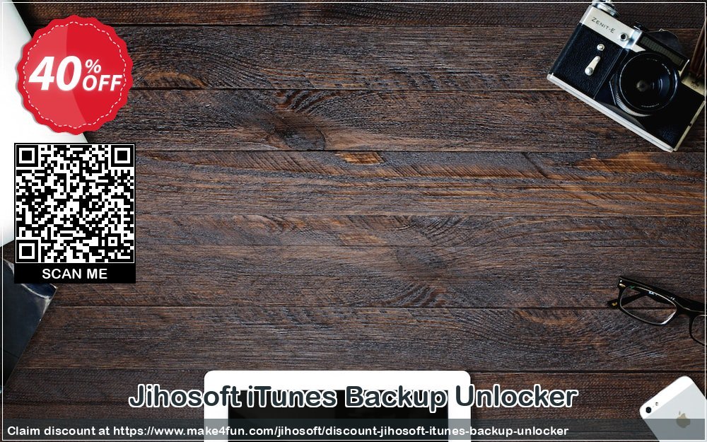 Jihosoft Itunes Backup Unlocker coupon codes for Bike Commute Day with 45% OFF, May 2025 - Make4fun