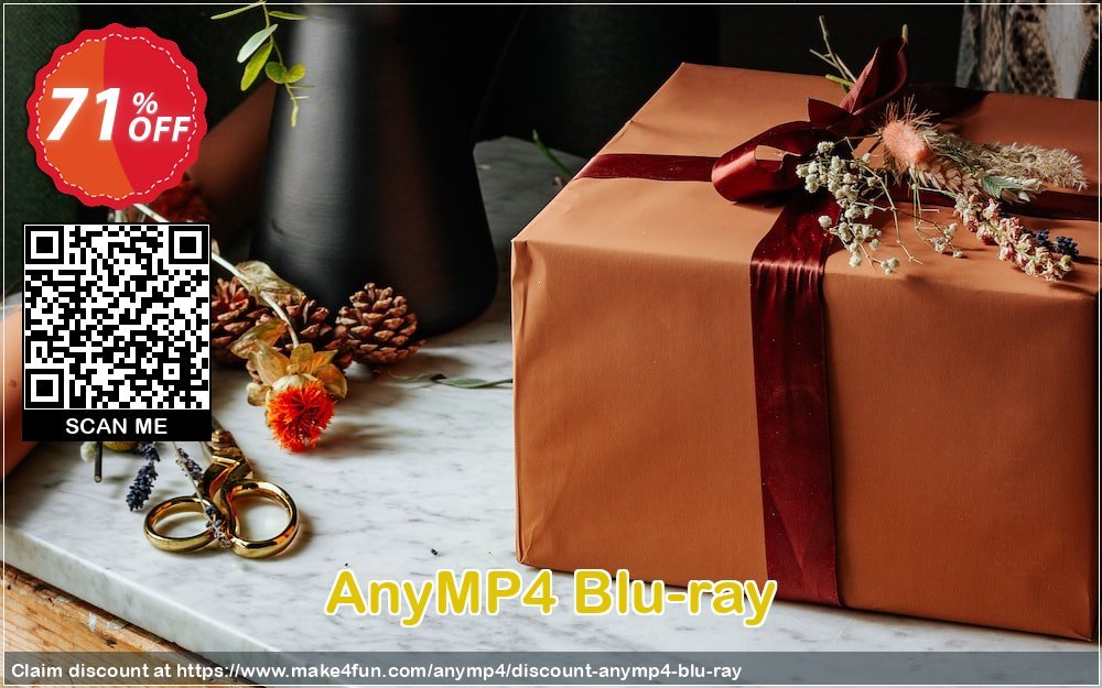 Anymp4 Blu Ray coupon codes for May Celebrations with 75% OFF, May 2025 - Make4fun