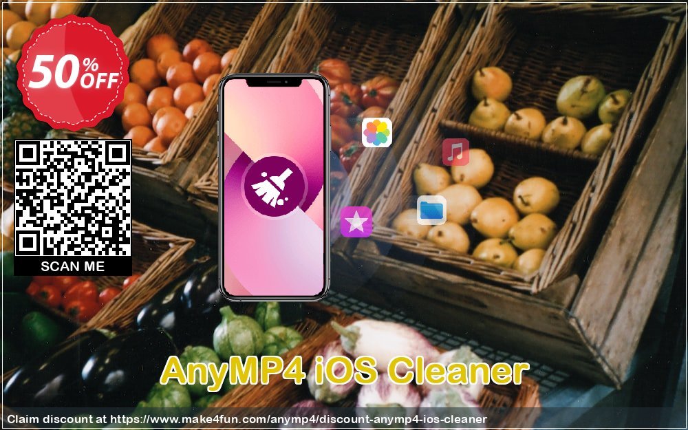 Anymp4 ios cleaner coupon codes for Mom's Special Day with 65% OFF, May 2024 - Make4fun