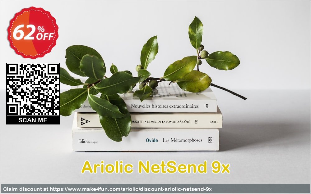 Ariolic Netsend 9x coupon codes for Mom's Special Day with 65% OFF, May 2025 - Make4fun