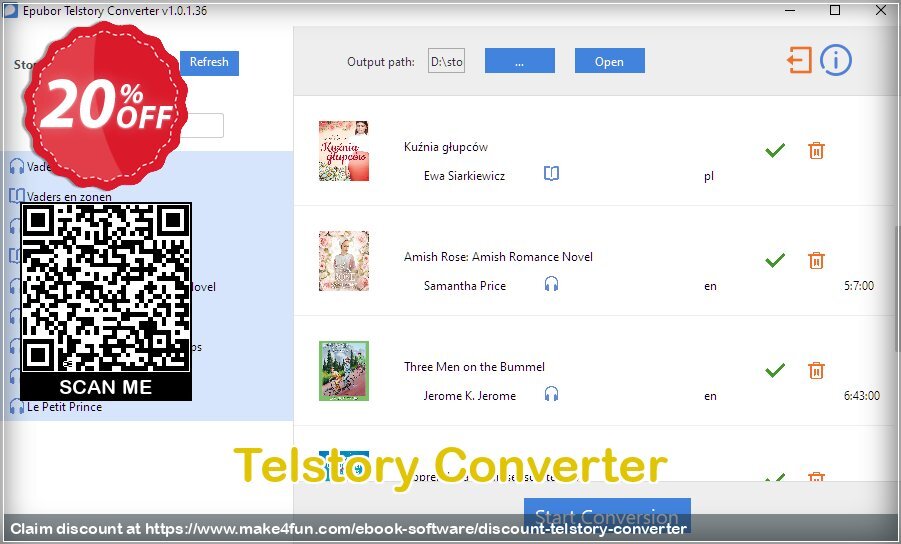 Telstory Converter coupon codes for Space Day with 25% OFF, May 2025 - Make4fun