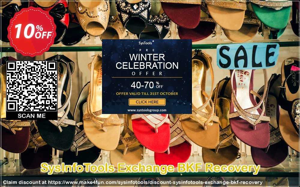 Sysinfotools Exchange Bkf Recovery coupon codes for Mom's Day with 15% OFF, May 2025 - Make4fun