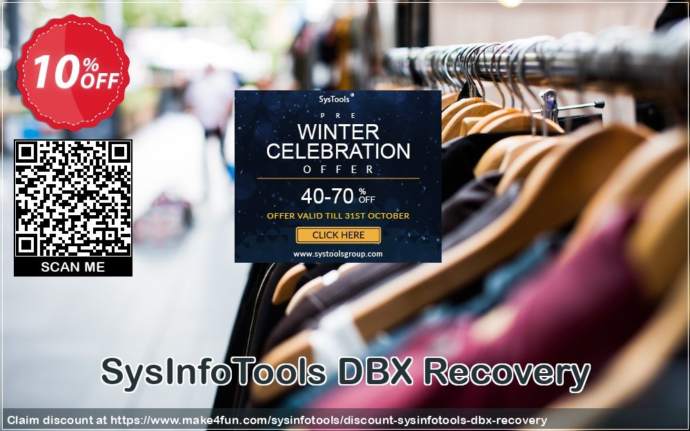 Sysinfotools dbx recovery coupon codes for Mom's Day with 15% OFF, May 2024 - Make4fun