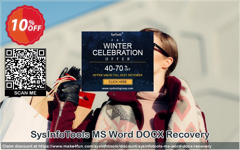 Sysinfotools Ms Word Docx Recovery coupon codes for Mom's Day with 15% OFF, May 2025 - Make4fun