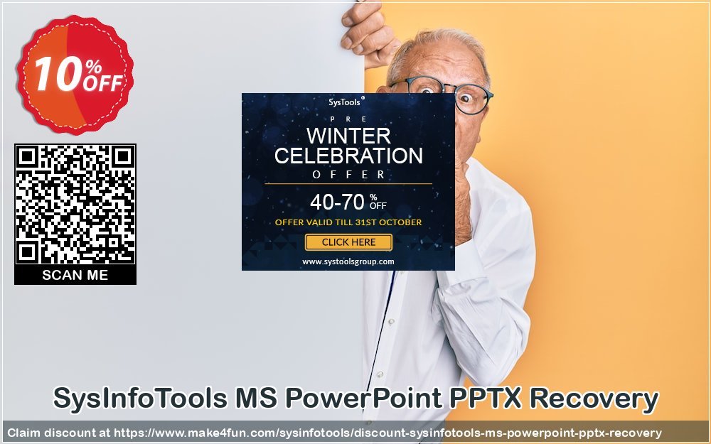 Sysinfotools ms powerpoint pptx recovery coupon codes for Mom's Day with 15% OFF, May 2024 - Make4fun