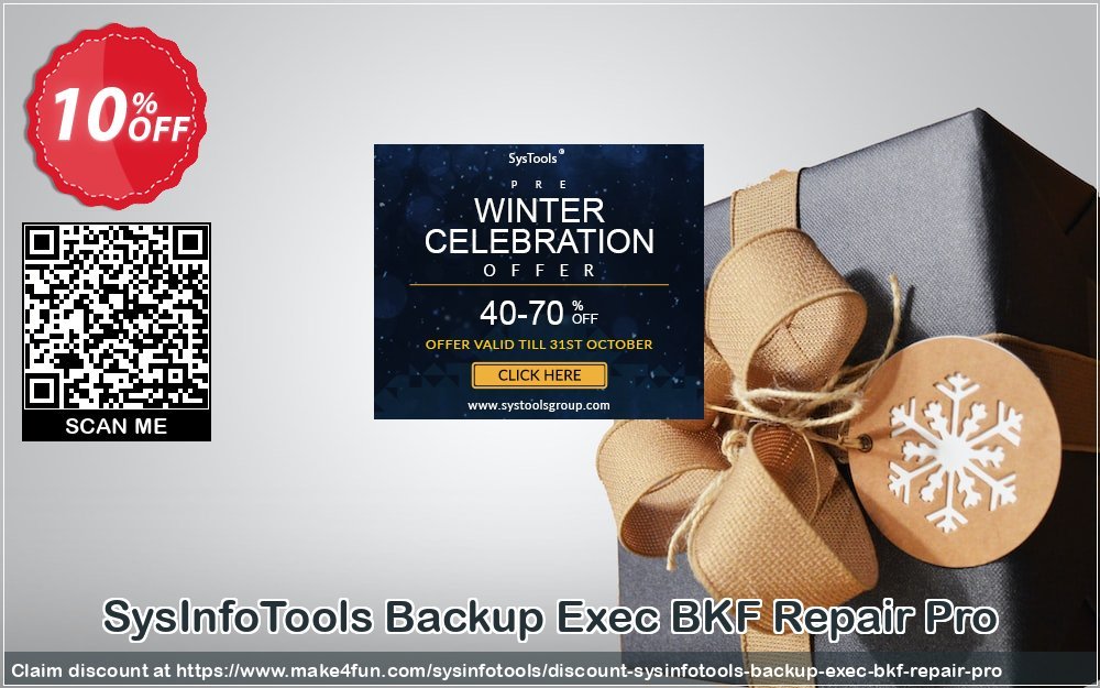 Sysinfotools Backup Exec Bkf Repair Pro coupon codes for Mom's Special Day with 15% OFF, May 2025 - Make4fun