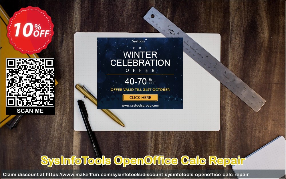 Sysinfotools Openoffice Calc Repair coupon codes for May Celebrations with 15% OFF, May 2025 - Make4fun