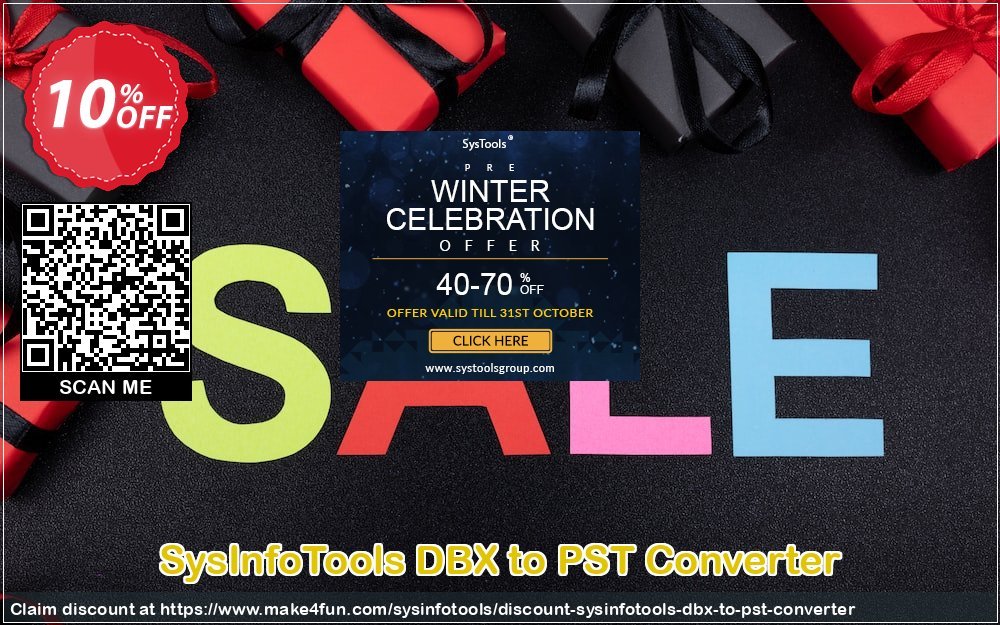 Sysinfotools dbx to pst converter coupon codes for Mom's Special Day with 15% OFF, May 2024 - Make4fun