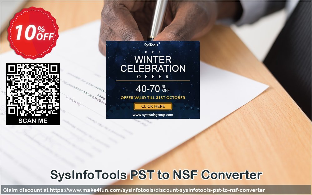 Sysinfotools pst to nsf converter coupon codes for Mom's Special Day with 15% OFF, May 2024 - Make4fun