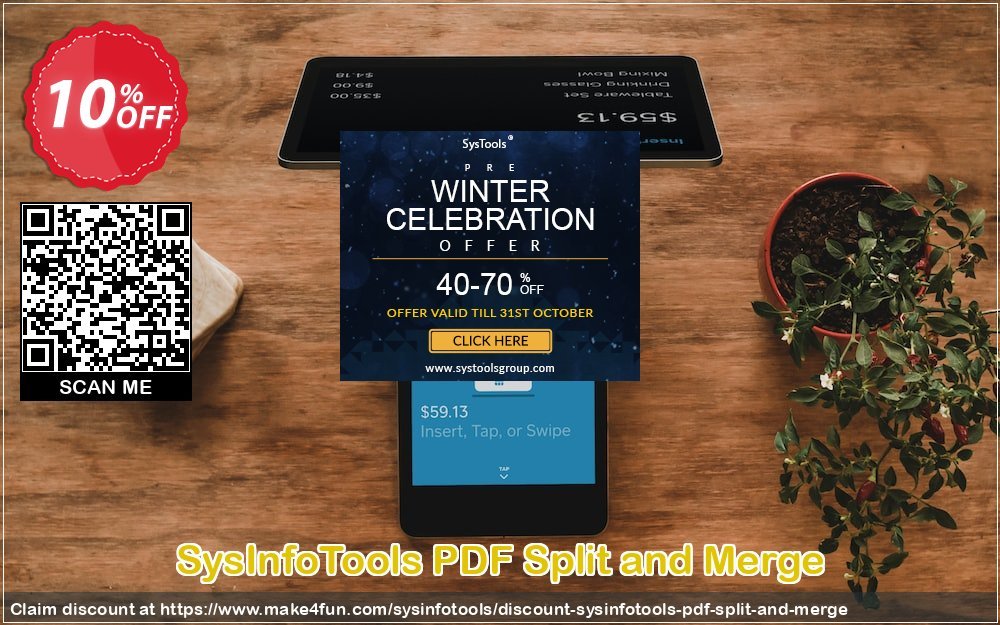 Sysinfotools Pdf Split And Merge coupon codes for #mothersday with 15% OFF, May 2025 - Make4fun