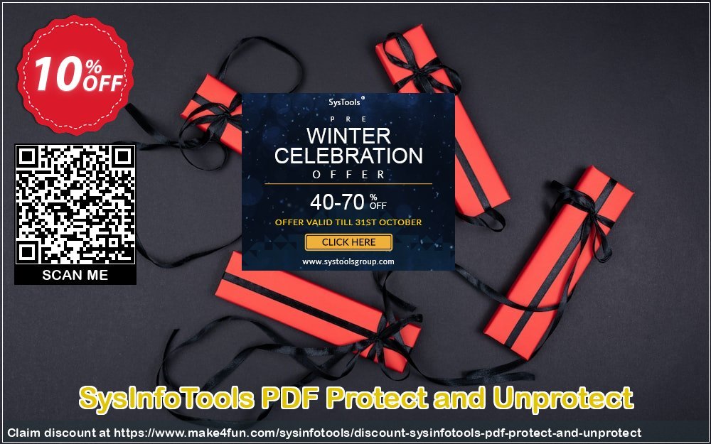 Sysinfotools Pdf Protect And Unprotect coupon codes for Bike Commute Day with 15% OFF, May 2025 - Make4fun
