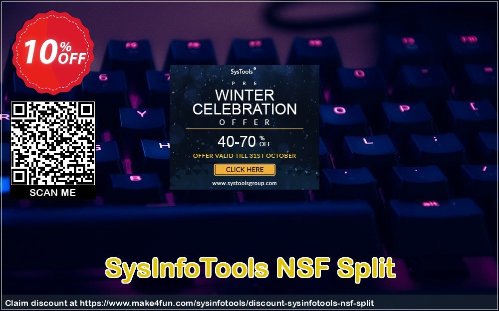 Sysinfotools Nsf Split coupon codes for Star Wars Fan Day with 15% OFF, May 2025 - Make4fun