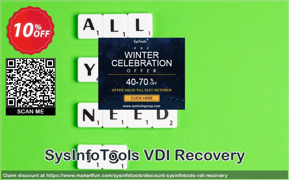 Sysinfotools Vdi Recovery coupon codes for Space Day with 15% OFF, May 2025 - Make4fun