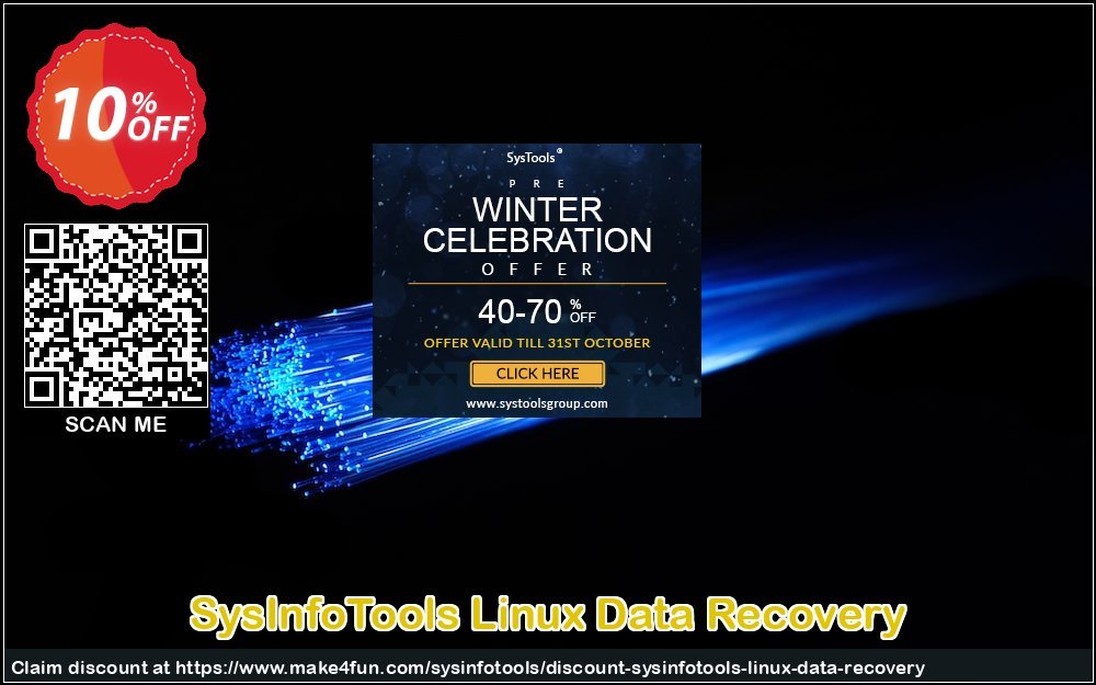 Sysinfotools Linux Data Recovery coupon codes for Space Day with 15% OFF, May 2025 - Make4fun