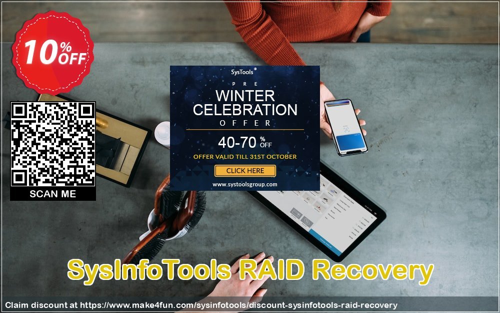 Sysinfotools Raid Recovery coupon codes for Teacher Appreciation with 15% OFF, May 2025 - Make4fun