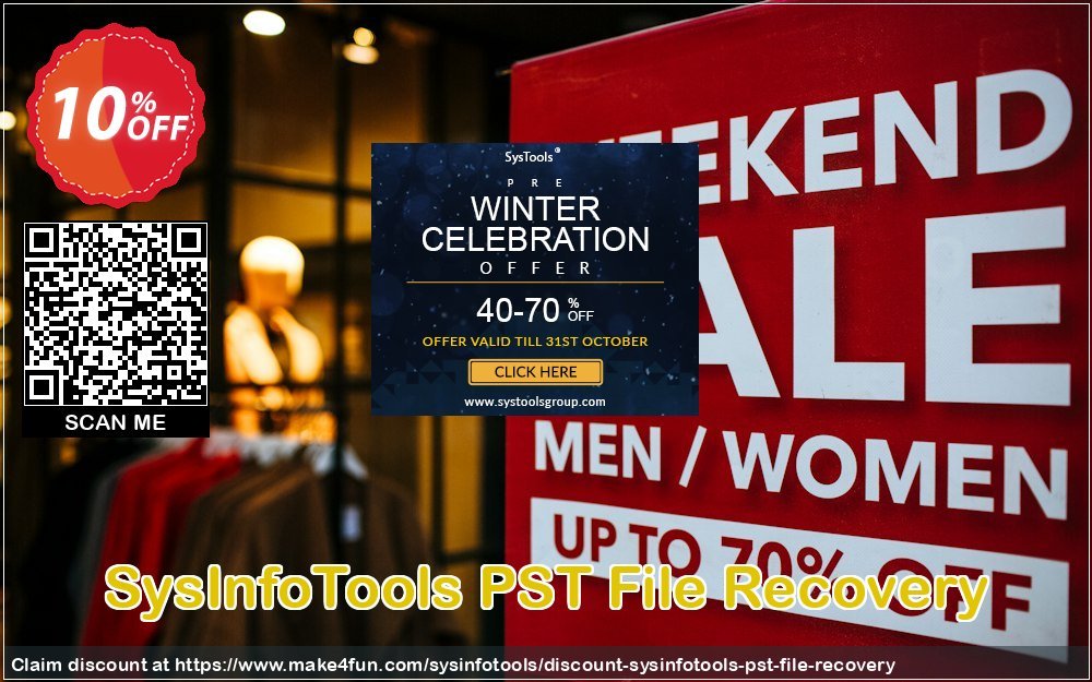 Sysinfotools Pst File Recovery coupon codes for Mom's Special Day with 15% OFF, May 2025 - Make4fun