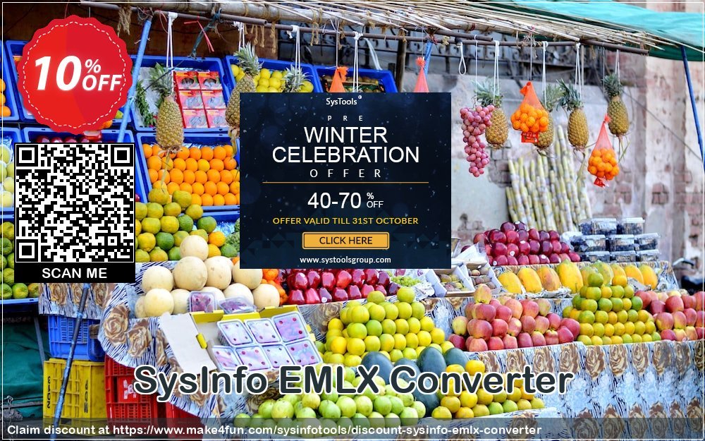 Sysinfo Emlx Converter coupon codes for Mom's Day with 15% OFF, May 2025 - Make4fun
