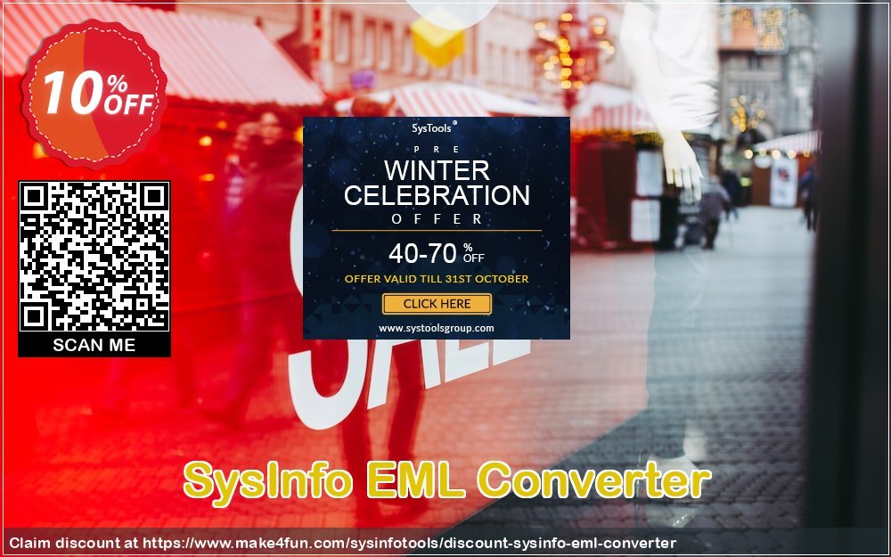 Sysinfo eml converter coupon codes for Mom's Special Day with 15% OFF, May 2024 - Make4fun