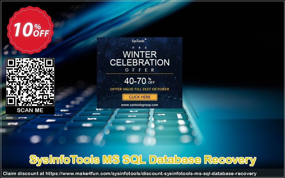 Sysinfotools Ms Sql Database Recovery coupon codes for Mom's Special Day with 15% OFF, May 2025 - Make4fun