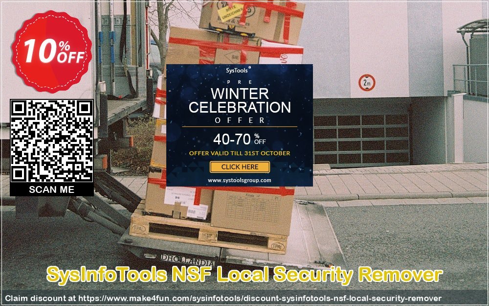 Sysinfotools Nsf Local Security Remover coupon codes for Space Day with 15% OFF, May 2025 - Make4fun