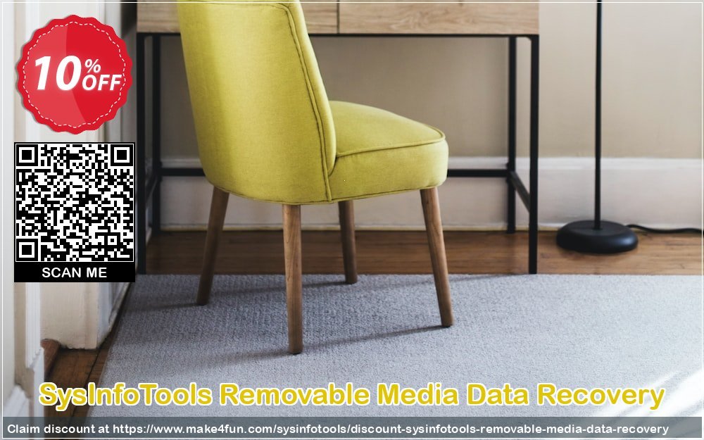 Sysinfotools Removable Media Data Recovery coupon codes for May Celebrations with 15% OFF, May 2025 - Make4fun