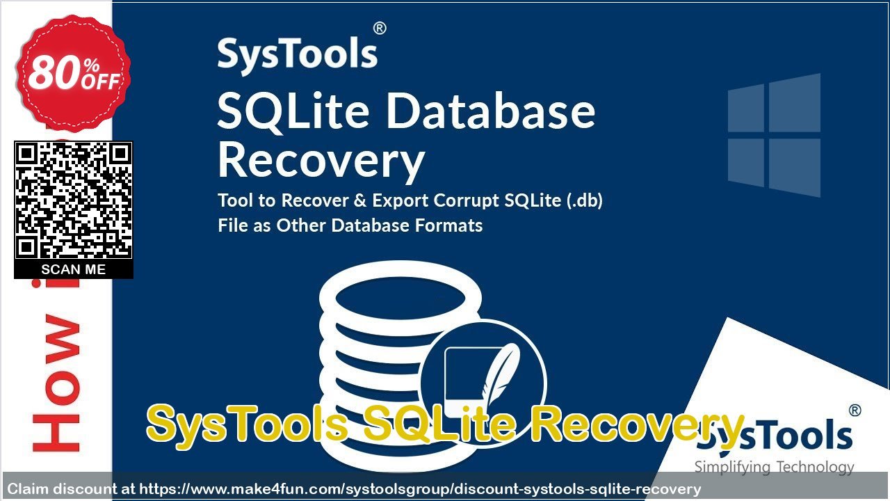 Systools Sqlite Recovery coupon codes for Bike Commute Day with 85% OFF, May 2025 - Make4fun