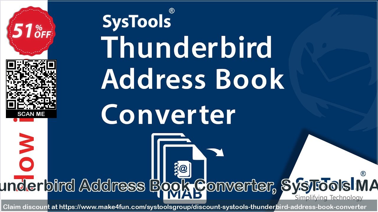 Systools Thunderbird Address Book Converter coupon codes for Star Wars Fan Day with 55% OFF, May 2025 - Make4fun