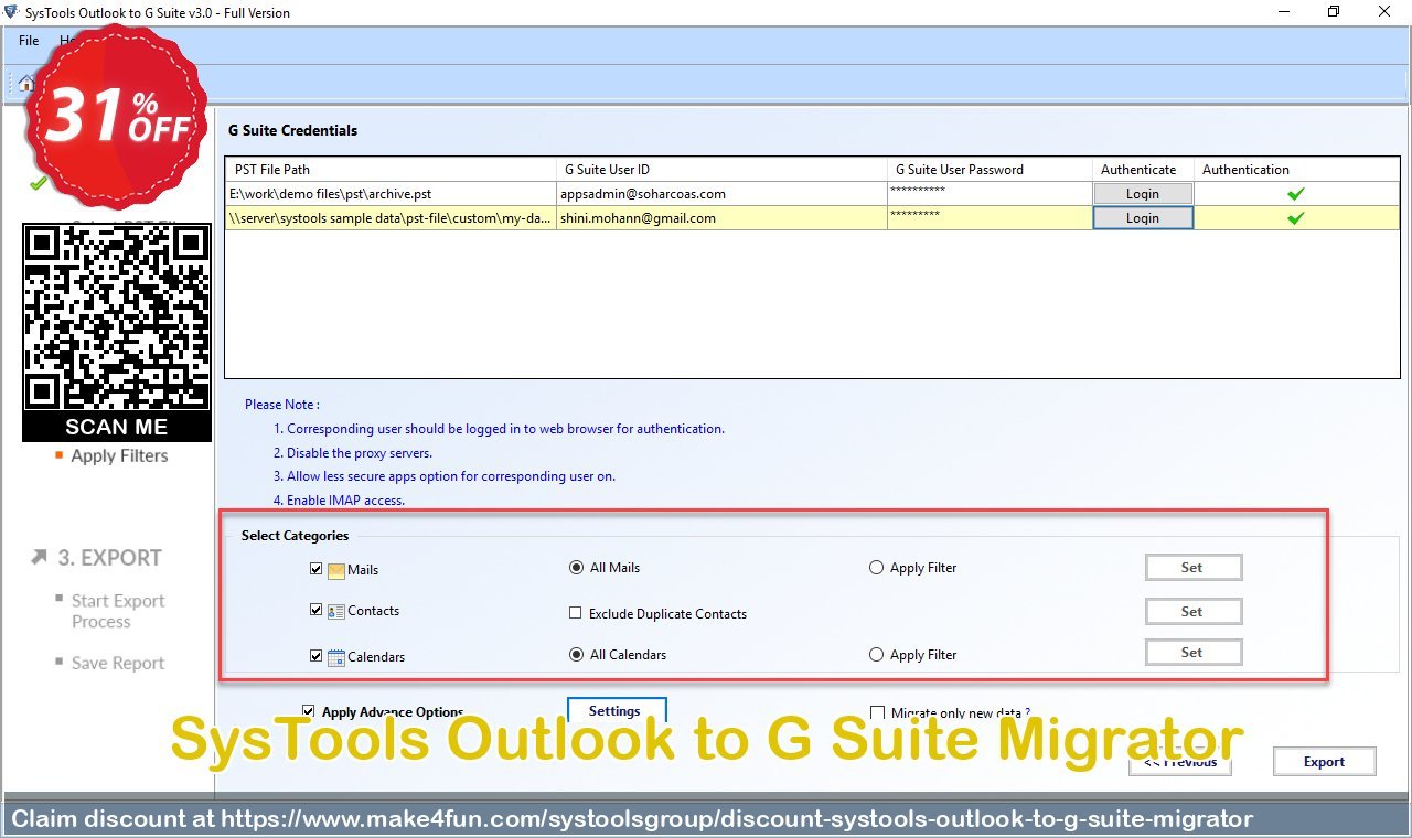 Systools Outlook To G Suite Migrator coupon codes for Star Wars Fan Day with 45% OFF, May 2025 - Make4fun