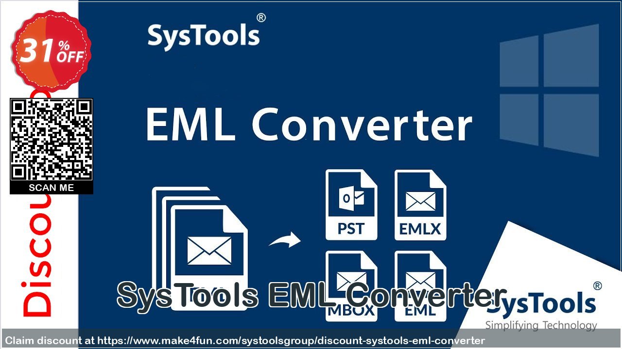 Systools eml converter coupon codes for Donut Day with 35% OFF, June 2024 - Make4fun