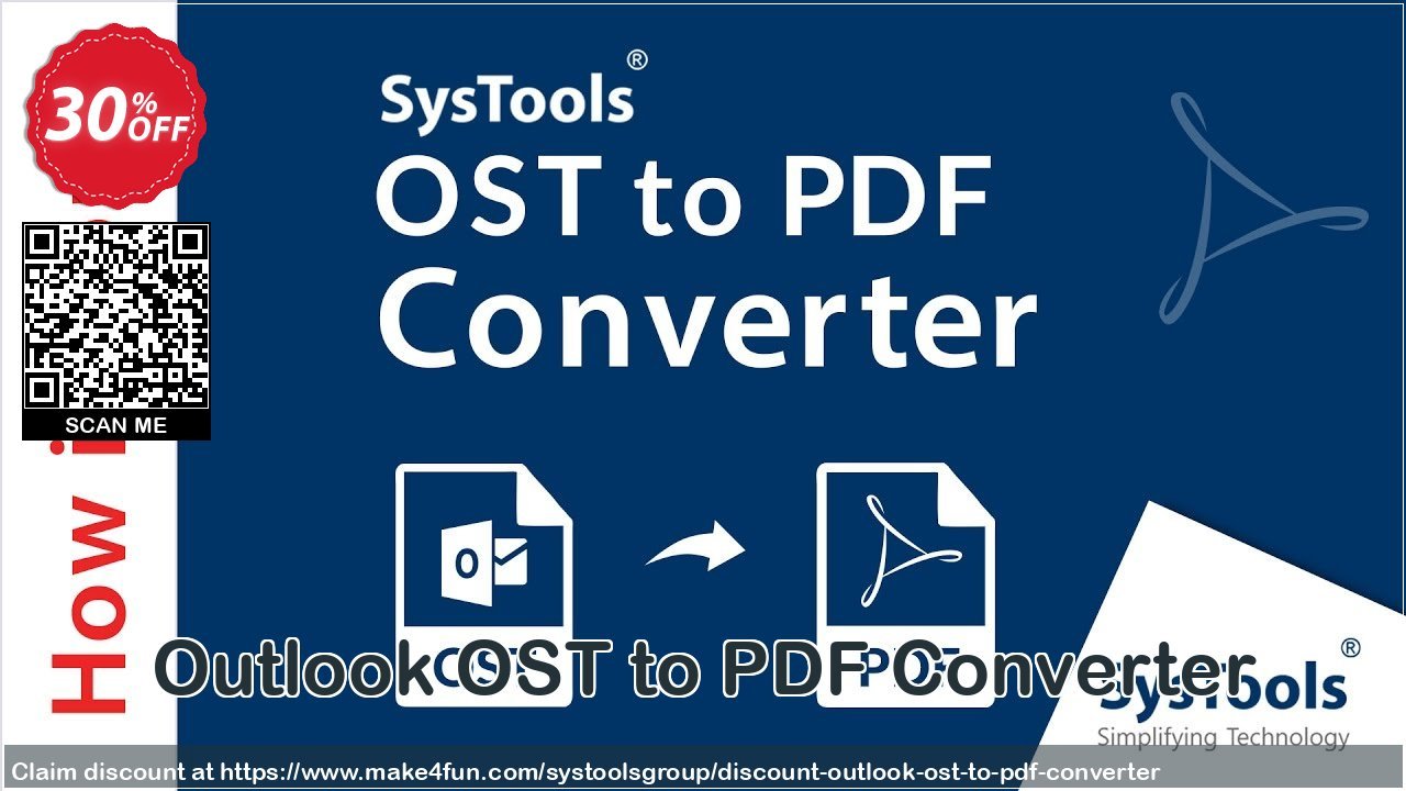 Outlook Ost To Pdf Converter coupon codes for May Celebrations with 35% OFF, May 2025 - Make4fun