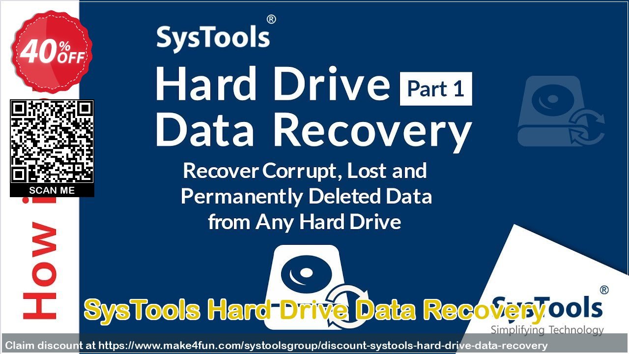 Systools Hard Drive Data Recovery coupon codes for Teacher Appreciation with 45% OFF, May 2025 - Make4fun
