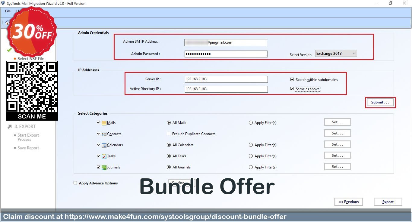 Mail Migration Wizard coupon codes for May Celebrations with 55% OFF, May 2025 - Make4fun