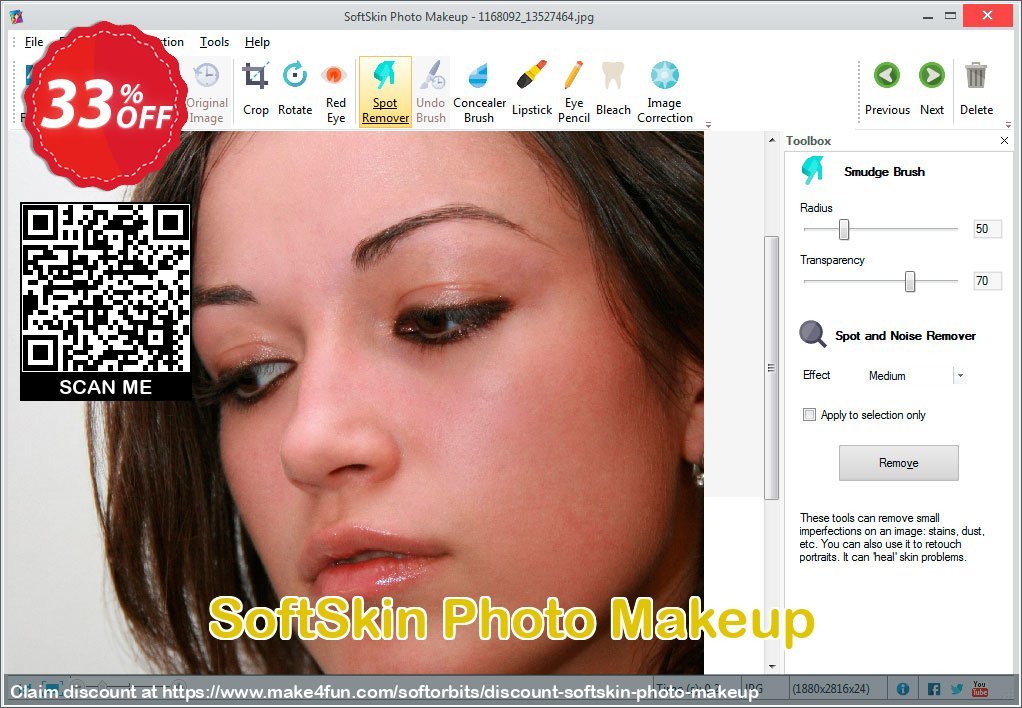 Softskin Photo Makeup coupon codes for May Celebrations with 35% OFF, May 2025 - Make4fun