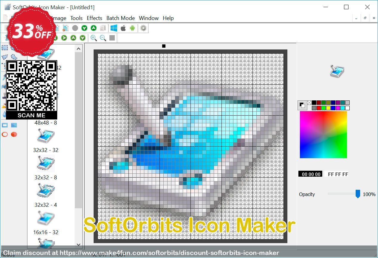 Softorbits Icon Maker coupon codes for May Celebrations with 35% OFF, May 2025 - Make4fun