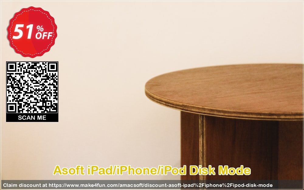Asoft Ipad Iphone Ipod Disk Mode coupon codes for Space Day with 55% OFF, May 2025 - Make4fun