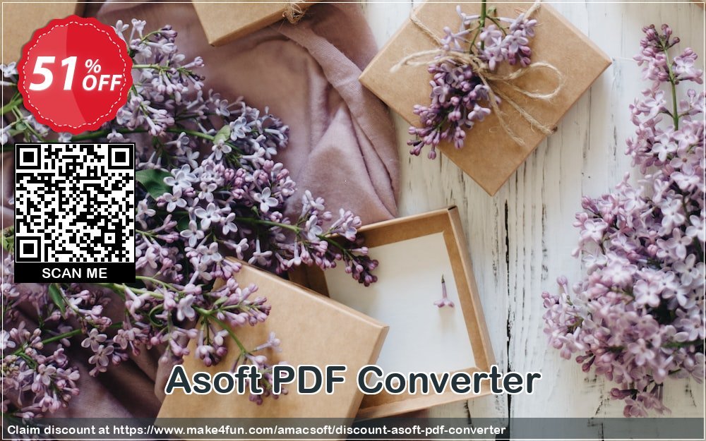 Asoft Pdf Converter coupon codes for Friendship Fiesta with 55% OFF, July 2025 - Make4fun