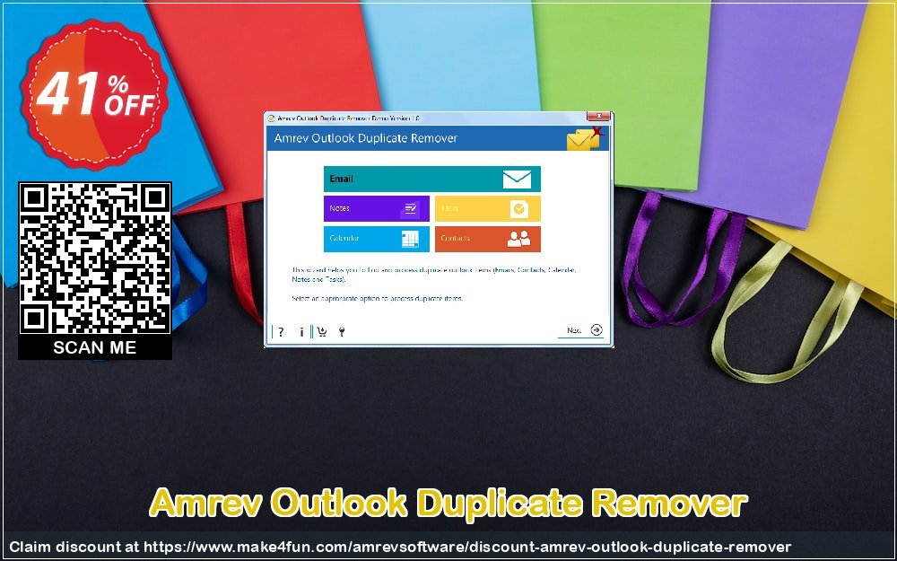 Amrev Outlook Duplicate Remover coupon codes for Bike Commute Day with 45% OFF, May 2025 - Make4fun